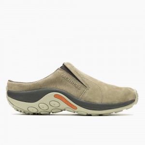 Men's Merrell Jungle Slip On Olive Outlet | WXEFB-6890