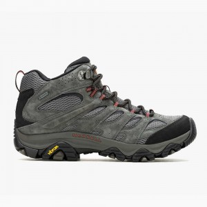 Men's Merrell Moab 3 Mid GORE-TEX® Hiking Boots Olive Sale Outlet | MZQPR-3682