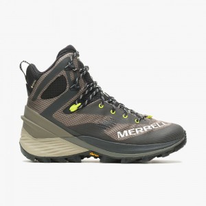 Men's Merrell Rogue Hiker Mid GORE-TEX® Hiking Boots Brown Outlet | GFHPJ-5412