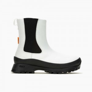 Women's Merrell Bristol Chelsea Boots White Outlet | SUGKH-5792