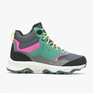 Women's Merrell Speed Solo Mid Waterproof Boots Multicolor Outlet | YEUNQ-0162