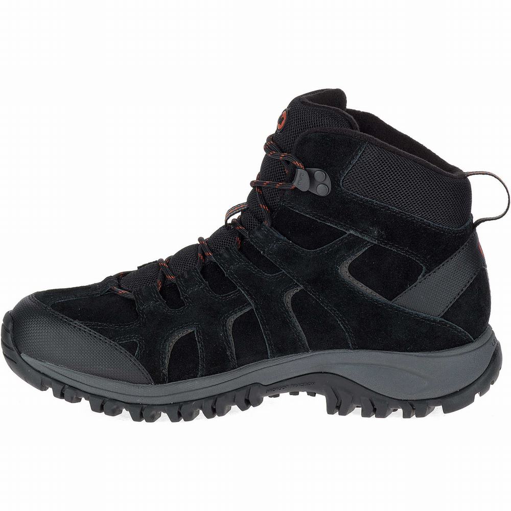 Men's Merrell Phoenix 2 Mid Thermo Hiking Boots Black Outlet | ZTXQL-7398